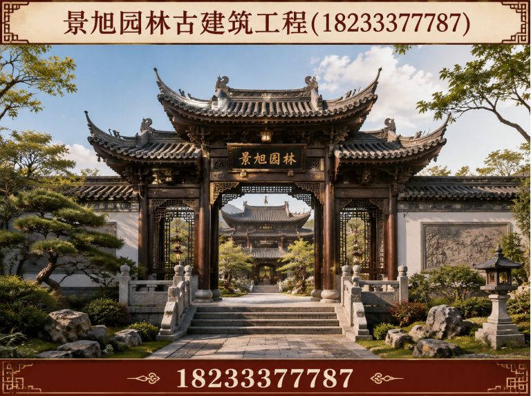 蠡县景旭园林古建筑工程展示图